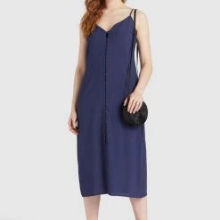 Bestpreis 😀 Khujo VALERIYA - Freizeitkleid - Dark Blue, Damen 😍 -Khujo Verkaufsladen 6c338fcca7ee4ddc881a563b20f39a54