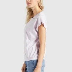 Bestpreis ❤️ Khujo MARIKA - T-Shirt Print - Flieder Meliert, Damen ⌛ -Khujo Verkaufsladen 6c77751f6b964e8f80ebc48960ed8f2a