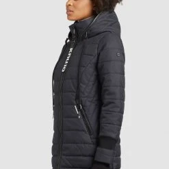 Aktion ⌛ Khujo SHINE2 STRUCTURED - Wintermantel - Grau, Damen 🔔 -Khujo Verkaufsladen 6ce4bfe262c9455c9492a3de43f3602a