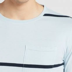 Aktion 🔥 Khujo LUCIAN - Langarmshirt - Light Blue, Herren 👍 -Khujo Verkaufsladen 6dbb0723171944f3a6be622f3f2a9fef