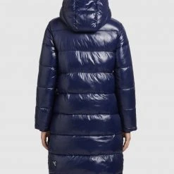 Blitzangebot 🎉 Khujo CORINNA SHINY - Wintermantel - Dunkelblau Glänzend, Damen 🥰 -Khujo Verkaufsladen 6df23a099dc64ce6bcbef2e55048aa6e