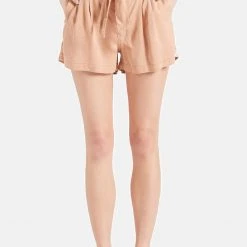 Brandneu ✨ Khujo INDIRA - Shorts - Aprikot Gewaschen, Damen ✨ -Khujo Verkaufsladen 6f489a3f08344951a368b9695a11177c