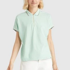 Auslauf 🔥 Khujo VELDA - Poloshirt - Mint, Damen 👏