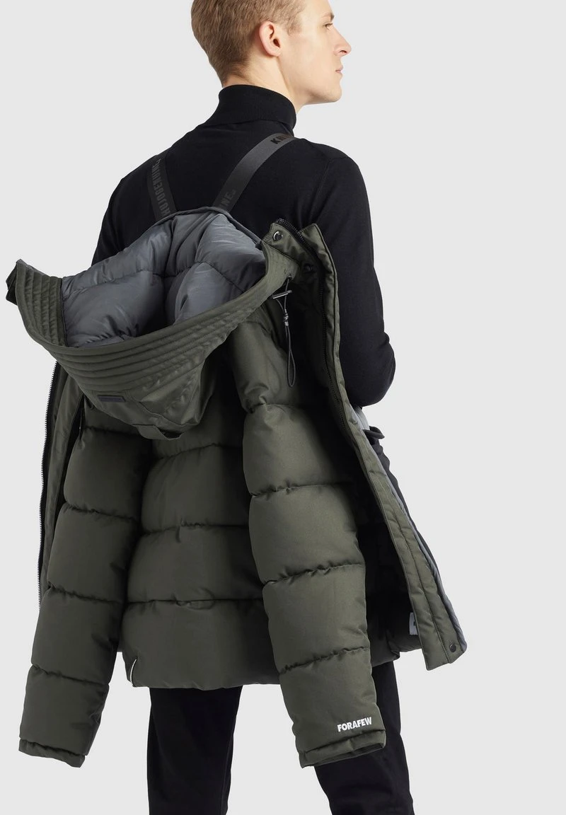 Coupon ⌛ Khujo SAVOR - Winterjacke - Dunkeloliv, Herren 💯 4 Coupon ⌛ Khujo SAVOR - Winterjacke - Dunkeloliv, Herren 💯 – Bild 4