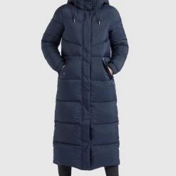Rabatt 🛒 Khujo SHIMANTA - Wintermantel - Blaugrau, Damen 😉