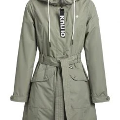 Bestes Angebot ⌛ Khujo LAUREN - Trenchcoat - Graugrün, Damen 😀 -Khujo Verkaufsladen 6f835beee48f4e3dad04eb933bb9ccfb