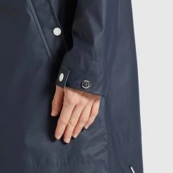 Budget ⌛ Khujo SOLEA2 - Regenjacke / Wasserabweisende Jacke - Dunkelblau, Damen 👍 -Khujo Verkaufsladen 6fe2bc919b544cd998a272df68db4cd4