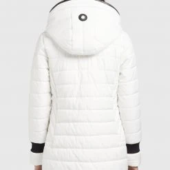 Blitzangebot ✔️ Khujo SHINE2 STRUCTURED - Wintermantel - Naturweiß, Damen 🔥 -Khujo Verkaufsladen 704cc17619384dfe843f44d8ae72b8ab