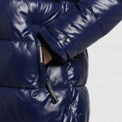 Blitzangebot 🎉 Khujo CORINNA SHINY - Wintermantel - Dunkelblau Glänzend, Damen 🥰 -Khujo Verkaufsladen 706c11e569504acbbe2b6f564d040dab