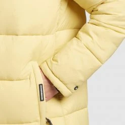 Top 10 ❤️ Khujo CORINNA MATT - Wintermantel - Hellgelb, Damen ✔️ -Khujo Verkaufsladen 70cd4fe259b04ad7abb03b8f00dd42a3