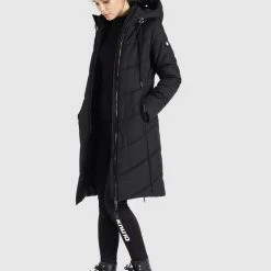 Aktion ⭐ Khujo ARIBAY - Wintermantel - Schwarz, Damen ⌛ 10 Aktion ⭐ Khujo ARIBAY - Wintermantel - Schwarz, Damen ⌛ -Khujo Verkaufsladen 70e259365736416092db4bf391b06812