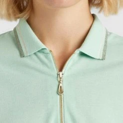 Auslauf 🔥 Khujo VELDA - Poloshirt - Mint, Damen 👏 13 Auslauf 🔥 Khujo VELDA - Poloshirt - Mint, Damen 👏 -Khujo Verkaufsladen 7199920a221b444e941de15c432a8fe2