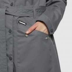 Coupon ⭐ Khujo LAUREN - Trenchcoat - Graublau, Damen ⭐ -Khujo Verkaufsladen 71db7ea64f804c2d97b55cd714d928d8