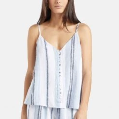 Coupon 🎉 Khujo NESRIN - Top - Blue, Damen ✨