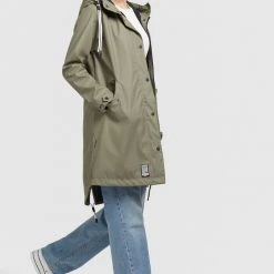 Besorgen 🎉 Khujo ODELIE - Regenjacke / Wasserabweisende Jacke - Graugrün, Damen 🎉 11 Besorgen 🎉 Khujo ODELIE - Regenjacke / Wasserabweisende Jacke - Graugrün, Damen 🎉 -Khujo Verkaufsladen 748d578d25524d3ebe92dd607428839c