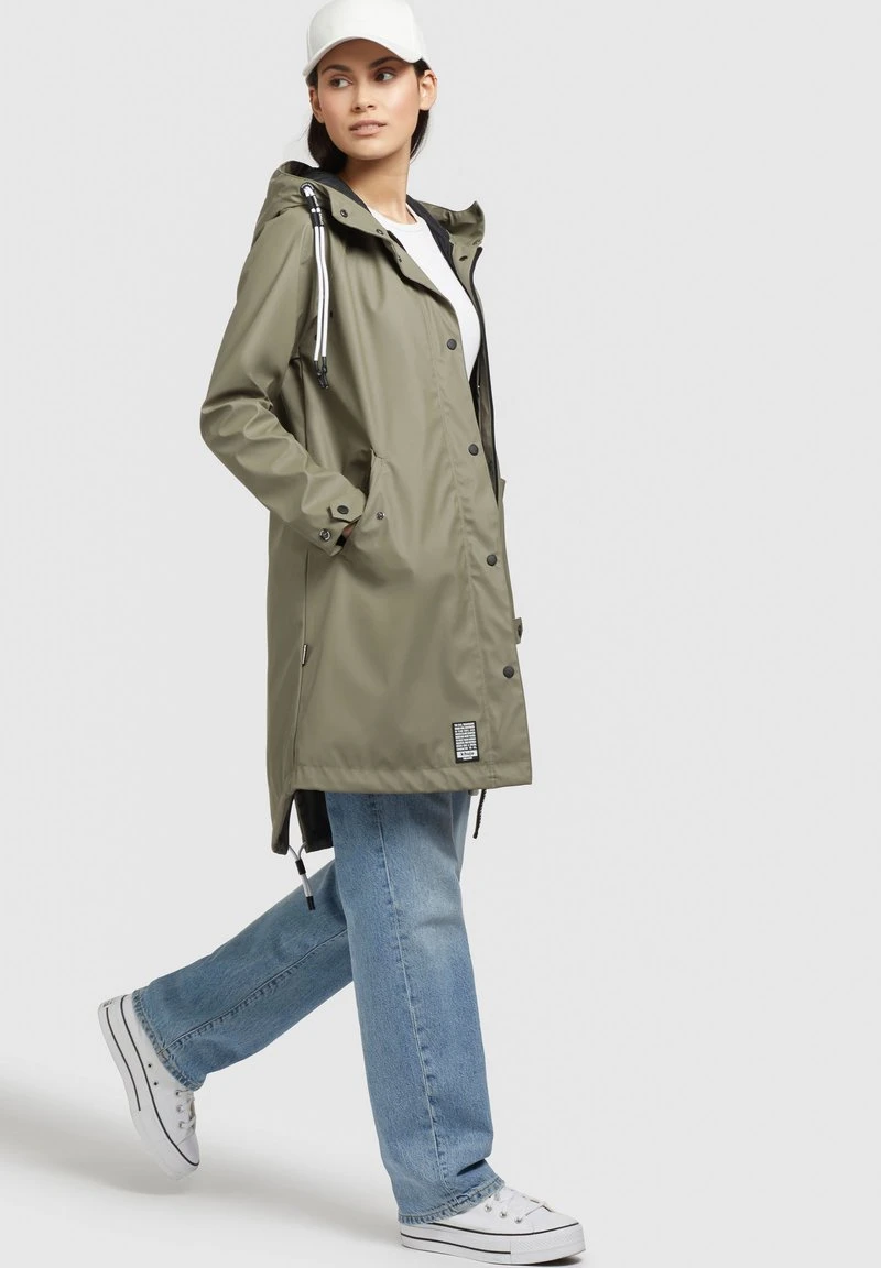 Besorgen 🎉 Khujo ODELIE - Regenjacke / Wasserabweisende Jacke - Graugrün, Damen 🎉 4 Besorgen 🎉 Khujo ODELIE - Regenjacke / Wasserabweisende Jacke - Graugrün, Damen 🎉 – Bild 4