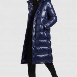 Blitzangebot 🎉 Khujo CORINNA SHINY - Wintermantel - Dunkelblau Glänzend, Damen 🥰 -Khujo Verkaufsladen 74a012846b874749b5608f9332975d11