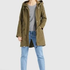 Billig ❤️ Khujo NEPHELE - Parka - Khaki, Damen ✨ -Khujo Verkaufsladen 76146661e58e4f9b90ce2cc956f722ed
