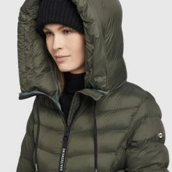 Bestpreis 😉 Khujo INGRAM SHINE - Wintermantel - Dunkeloliv, Damen 😀 -Khujo Verkaufsladen 76c355f13a5344d0b1314fac59e686c5