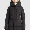 Coupon ⌛ Khujo SILLA - Winterjacke - Schwarz, Damen ✔️