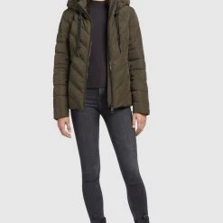 Schlussverkauf ✨ Khujo EIJA2 - Winterjacke - Dunkeloliv, Damen 🤩 -Khujo Verkaufsladen 76dea02943aa4bc384fa337db8047286
