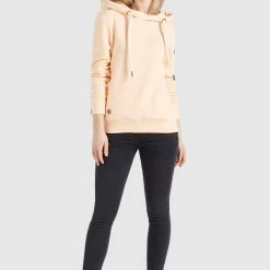 Coupon 😀 Khujo TESIA - Kapuzenpullover - Apricot, Damen 🔔 -Khujo Verkaufsladen 782dfeea936b44c4856c43abaea94534