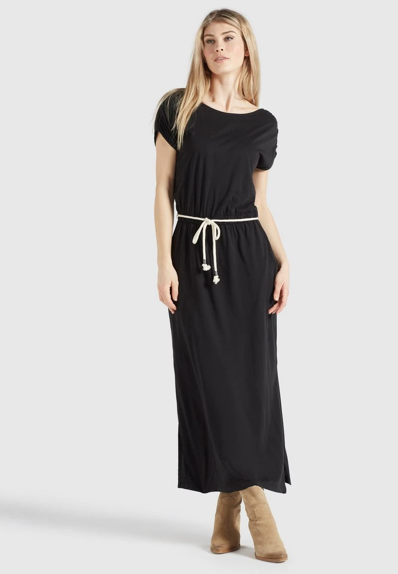 Aktion 🔔 Khujo DOREEN - Maxikleid - Schwarz, Damen ⭐ 2 Aktion 🔔 Khujo DOREEN - Maxikleid - Schwarz, Damen ⭐ – Bild 2
