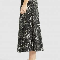 Blitzangebot 🔥 Khujo HEPKE - A-Linien-Rock - Schwarz-weiß Gemustert, Damen ✔️ -Khujo Verkaufsladen 791b27eb7582404abb58ef5a248f5659