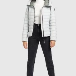 Top 10 😍 Khujo LOVINA2 SHINE - Leichte Jacke - Hellgrau, Damen 🔔 -Khujo Verkaufsladen 79e245f2dae941d1a7fb94f6e8d8635d