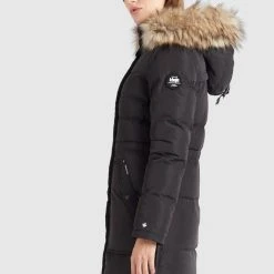 Auslauf ⌛ Khujo MELINDRA2 - Wintermantel - Schwarz, Damen ✨ -Khujo Verkaufsladen 7a26ed8cbd0a4ab287255903f3994b61