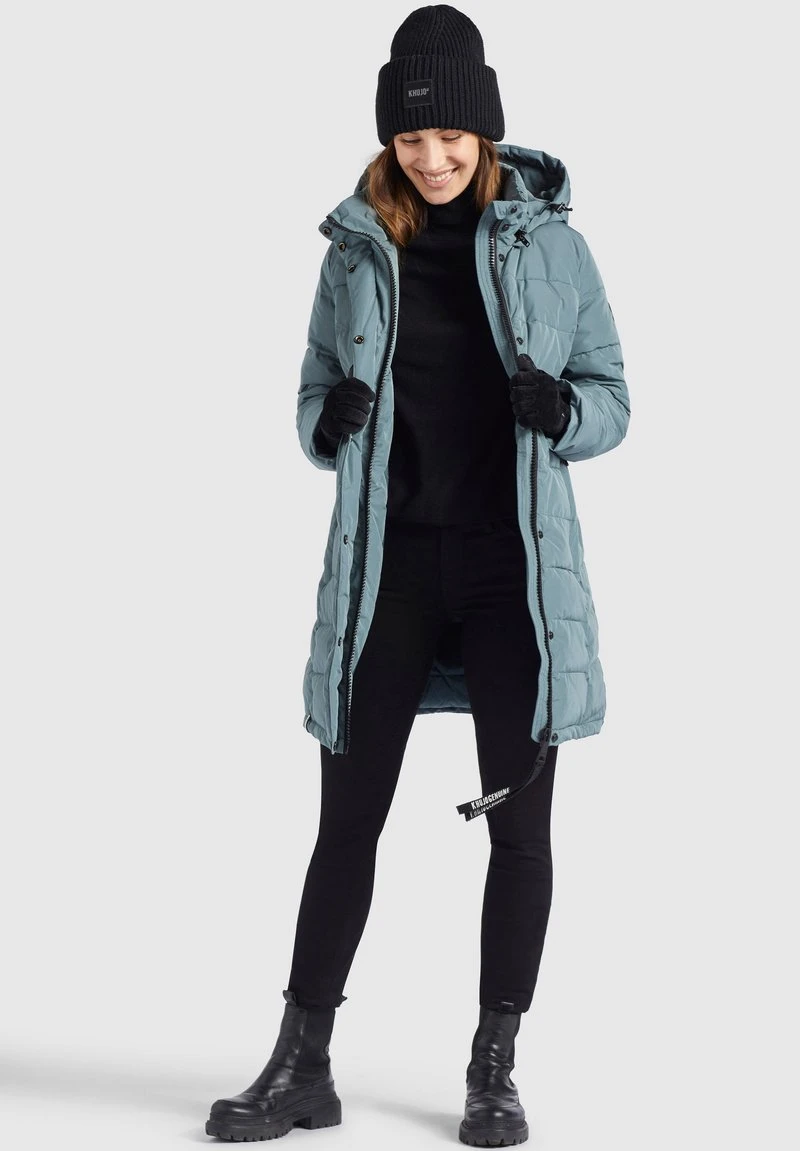 Bestes Angebot ✔️ Khujo DELINAS2 - Wintermantel - Blaugrau, Damen ⌛ 5 Bestes Angebot ✔️ Khujo DELINAS2 - Wintermantel - Blaugrau, Damen ⌛ – Bild 5