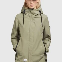 Bestpreis ⭐ Khujo KAYA - Outdoorjacke - Graugrün, Damen 🛒