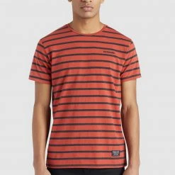 Blitzangebot ⌛ Khujo SAER - T-Shirt Print - Orange, Herren ⌛