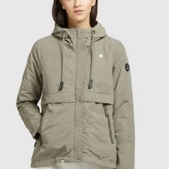 Top 10 ⭐ Khujo ZAHIRA3 - Leichte Jacke - Graugrün, Damen 🛒
