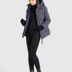 Aktion 🔥 Khujo GERDA MATT - Winterjacke - Grau, Damen ❤️ -Khujo Verkaufsladen 7c402ec047ee4806b0263f70fa5fc0ba