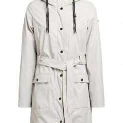 Rabatt 😉 Khujo GLENNA - Regenjacke / Wasserabweisende Jacke - Hellgrau, Damen ⭐ -Khujo Verkaufsladen 7d1ed47855fd435cba6420549213e1eb