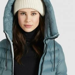 Besorgen ✔️ Khujo TUHANI SHINE - Wintermantel - Blaugrau, Damen 🔔 -Khujo Verkaufsladen 7d9656d226f04cfc99a1c9cc7982dac8