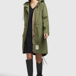 Großhandel ✨ Khujo NANDA3 - Parka - Oliv, Damen 🥰 -Khujo Verkaufsladen 7dcefcd80e8d4238ba28531c49a39d67