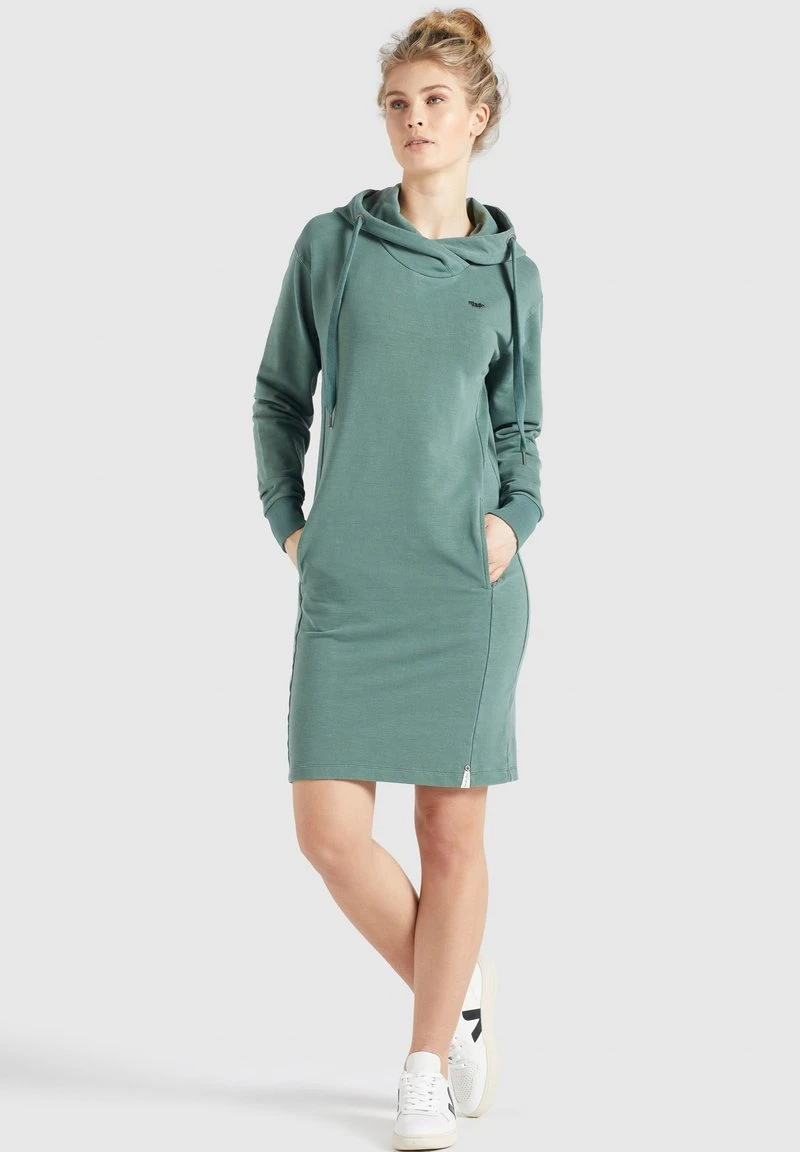 Auslauf ✨ Khujo HALOUMA - Freizeitkleid - Aqua Gewaschen, Damen 🔥 2 Auslauf ✨ Khujo HALOUMA - Freizeitkleid - Aqua Gewaschen, Damen 🔥 – Bild 2