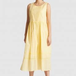 Angebote 😍 Khujo PALESA - Freizeitkleid - Gelb, Damen 😍