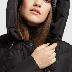 Budget ❤️ Khujo JORDIS - Wintermantel - Schwarz, Damen 🛒 -Khujo Verkaufsladen 8111b2e365d147bca6f9c1786748e897