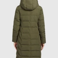 Brandneu ⌛ Khujo SILKE - Wintermantel - Dunkeloliv, Damen 😉 -Khujo Verkaufsladen 816162d8bf0843ee9a5f3a4d4d90b022