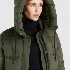 Brandneu ❤️ Khujo LEVIANI - Wintermantel - Oliv, Damen ❤️ -Khujo Verkaufsladen 830a34b89f5e4d3ab3e86ce3fae12325