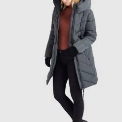 Bester Verkauf ⌛ Khujo SUVA - Wintermantel - Grau, Damen 🧨 -Khujo Verkaufsladen 8332b159f49a474999a5a9e91aab8605