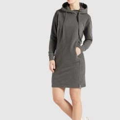 Am billigsten 💯 Khujo HALOUMA - Freizeitkleid - Grau Gewaschen, Damen ⭐ -Khujo Verkaufsladen 83649cdfc9d347a8afc947b624c71855