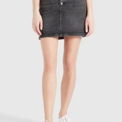 Aktion ❤️ Khujo MAXIMA - 💯 Jeansrock - Schwarz Gewaschen, Damen ❤️ 14 Aktion ❤️ Khujo MAXIMA - 💯 Jeansrock - Schwarz Gewaschen, Damen ❤️ -Khujo Verkaufsladen 83898e825d104742b027f916b6c451fc