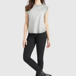 Coupon 🔥 Khujo VIRGO - Top - Grau, Damen ✨ -Khujo Verkaufsladen 84692664b6eb4d6295ead022e1dacd50