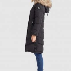 Bestes Angebot ⌛ Khujo LUBECK LONG4 - Wintermantel - Schwarz, Damen 💯 -Khujo Verkaufsladen 84e194c3d2a9440abf0b54fede1fa10f