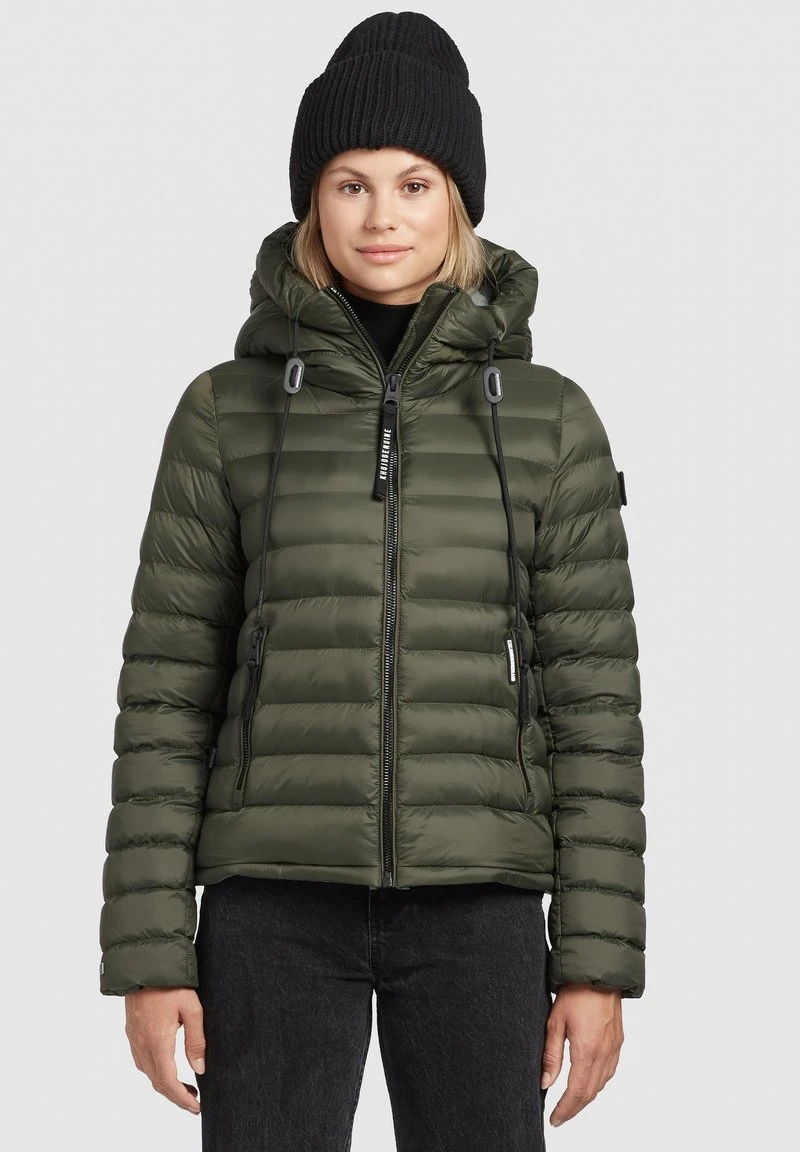 Aktion ❤️ Khujo LOVINA2 SHINE - Übergangsjacke - Dunkeloliv, Damen ❤️ 1 Aktion ❤️ Khujo LOVINA2 SHINE - Übergangsjacke - Dunkeloliv, Damen ❤️
