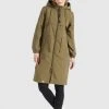 Am billigsten 🧨 Khujo VOYA - Parka - Khaki, Damen 🤩